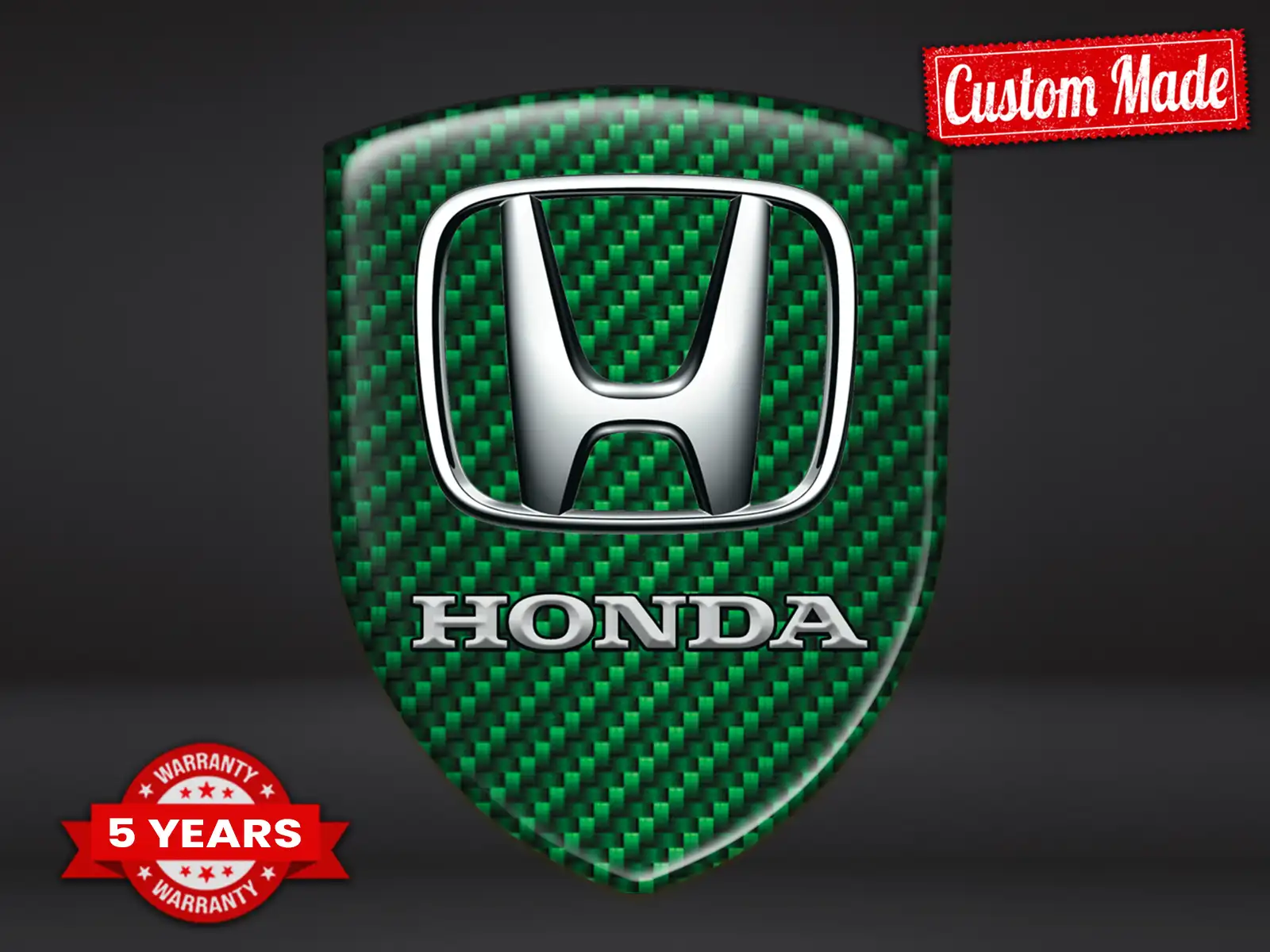 Honda Autocollants Fenêtre Auto Tuning Qualité Robuste